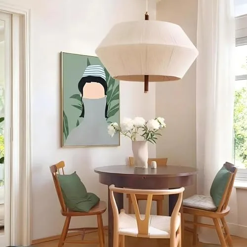 White Pendant view 3