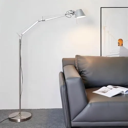 Modern Minimalist Medieval ins Wind Floor lamp Living Room view 2