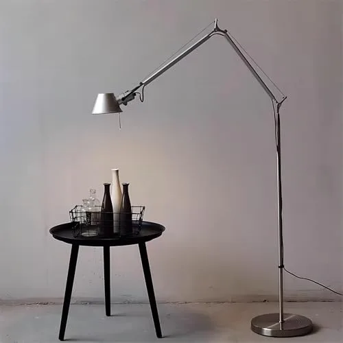 Modern Minimalist Medieval ins Wind Floor lamp Living Room view 3