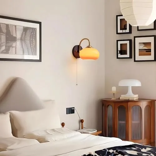 Orange Sconce view 2
