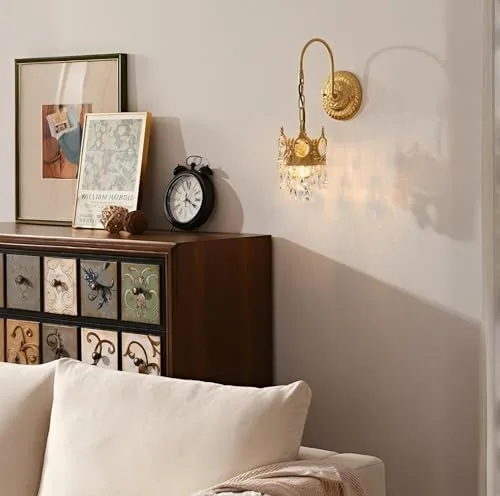 Gold Sconce view 2