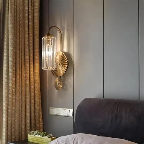 Gold Wall Sconce, 19.7 * 7.9 Inch Modern Metal view 3