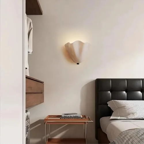 Beige 2-Light Milk Glass Sconce view 3