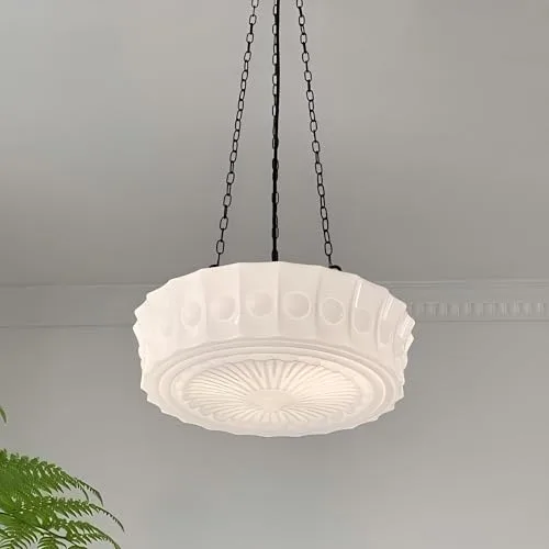 White Pendant view 1
