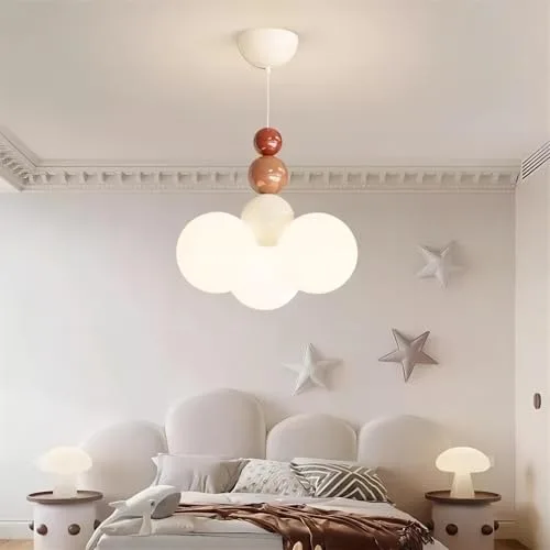 White Chandelier view 2