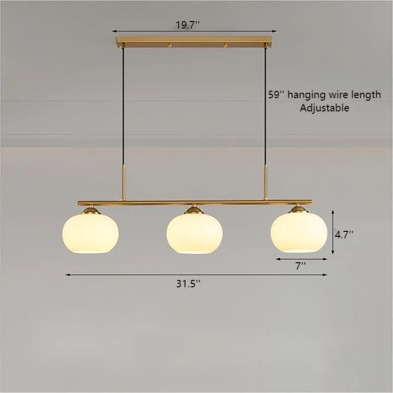 Gold Chandelier view 3