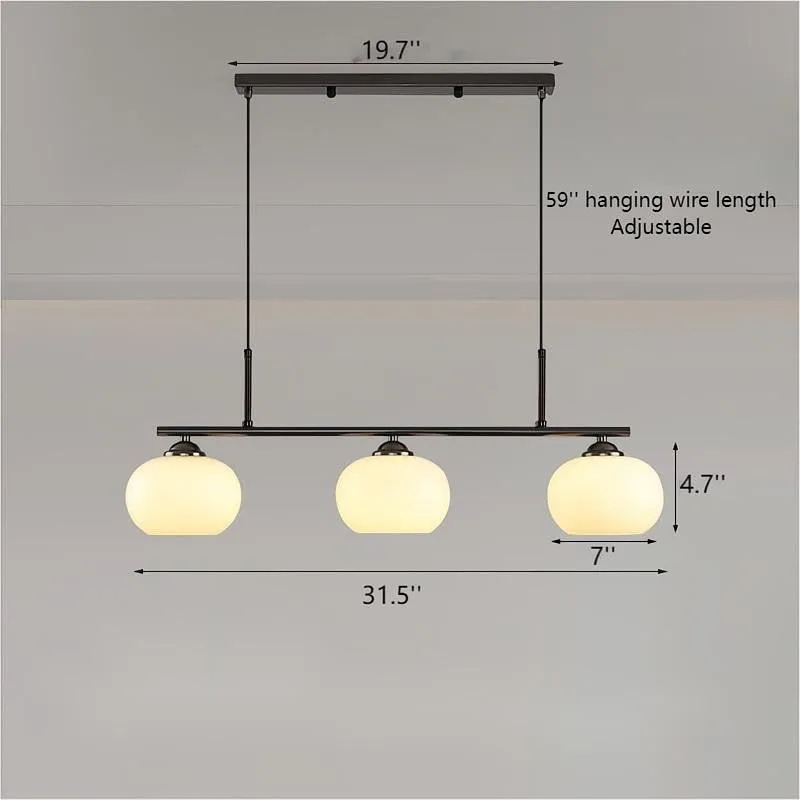 Black Chandelier view 3