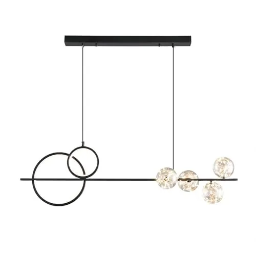 Black Chandelier view 1