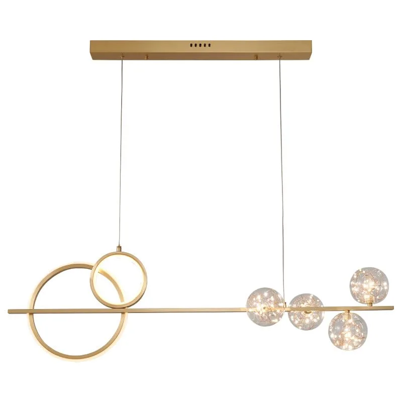 Gold Chandelier view 1