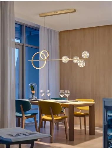 Gold Chandelier view 2