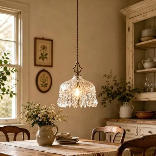 Clear Chandelier view 1