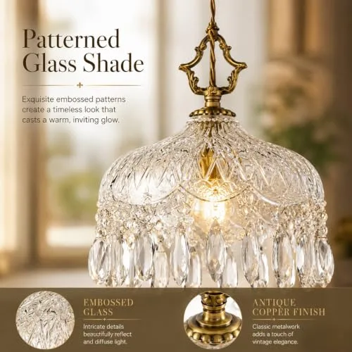 Clear Chandelier view 2