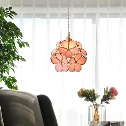 Pink Chandelier view 2