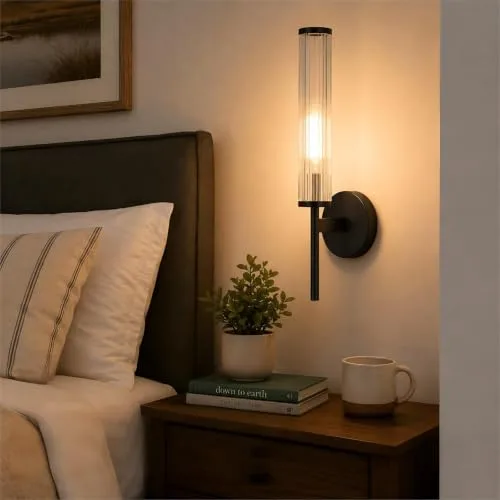 Black Sconce view 1