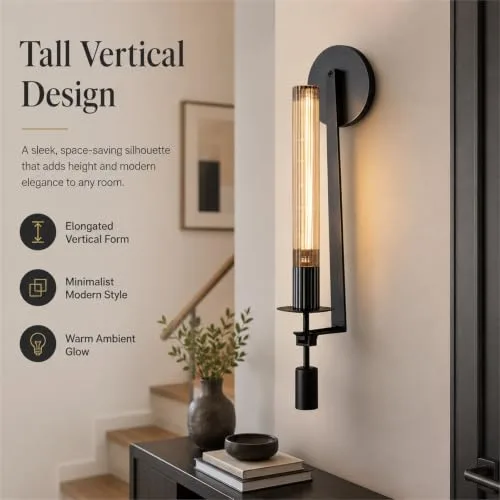 Black Sconce view 2