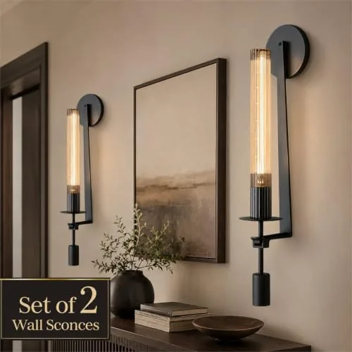 Black Sconce view 2