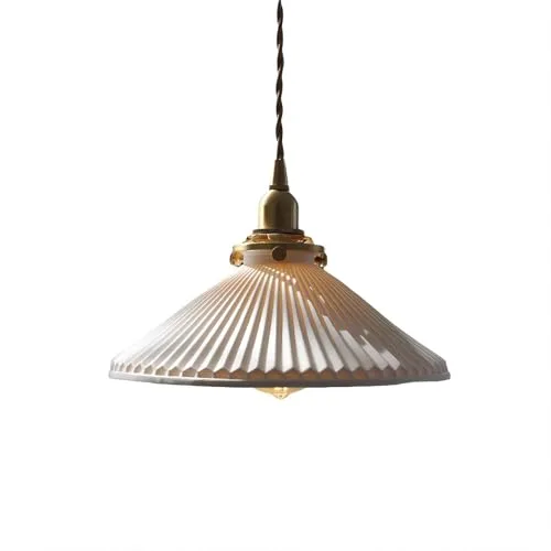 White Chandelier view 2
