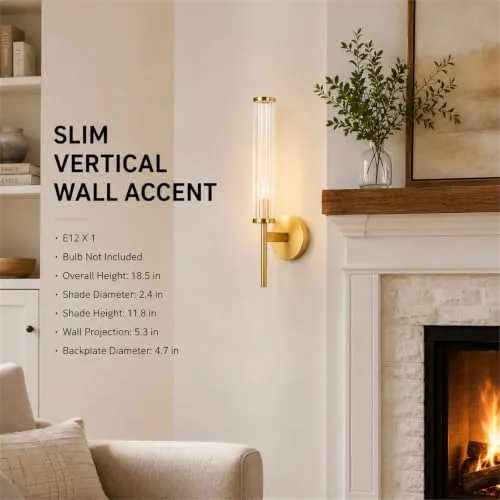 Gold Sconce view 2