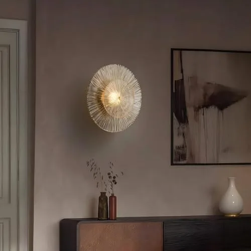 13.8 Inch Ceiling Light and Wall Sconce Dual-Use Brass view 2