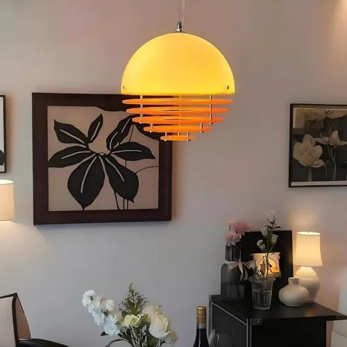 Sunset 3-Light Acrylic Pendant view 3