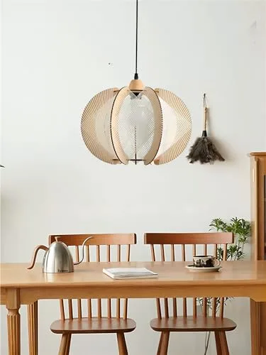 Wood Chandelier view 1
