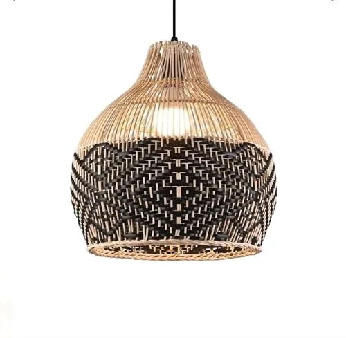 Wabi-Sabi Fuigu Art Chandelier 13.8 inches Creative Art Hand-Woven view 1