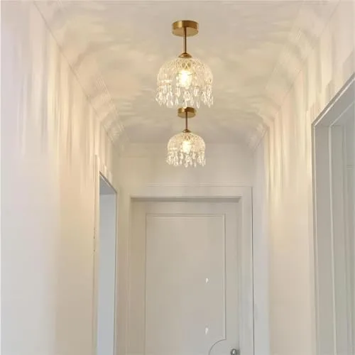 Clear Chandelier view 2