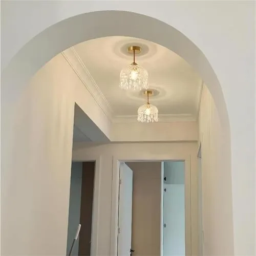 Clear Chandelier view 3