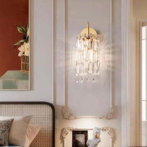 1-Light Crystal Sconce view 3