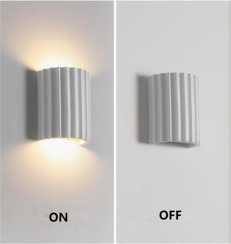 White Sconce view 3