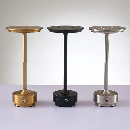 Vintage Simple Coffee Restaurant Table Lamp Clear Bar Table view 2