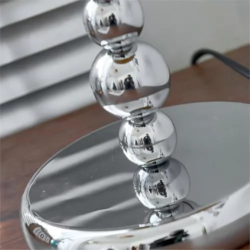 Vintage Table Lamp, 7.1 Inch Bauhaus Style Bedside Lamp view 3