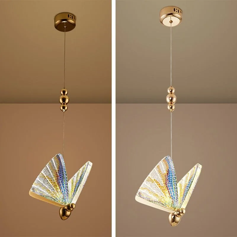 Multicolor 1-Light Acrylic Pendant view 2
