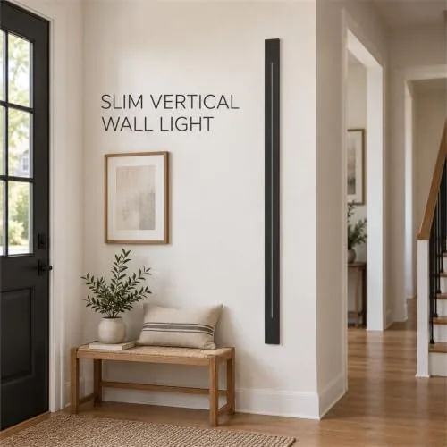 Black Acrylic Sconce view 3