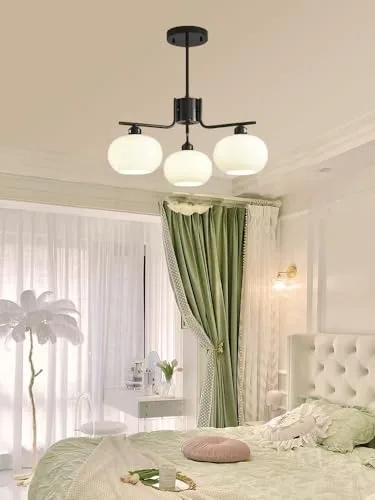 Black Chandelier view 2