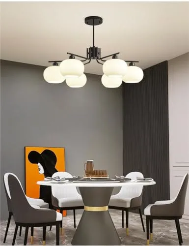 Black Chandelier view 2
