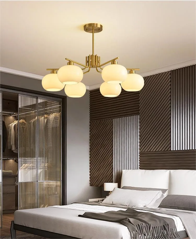 Gold Chandelier view 2
