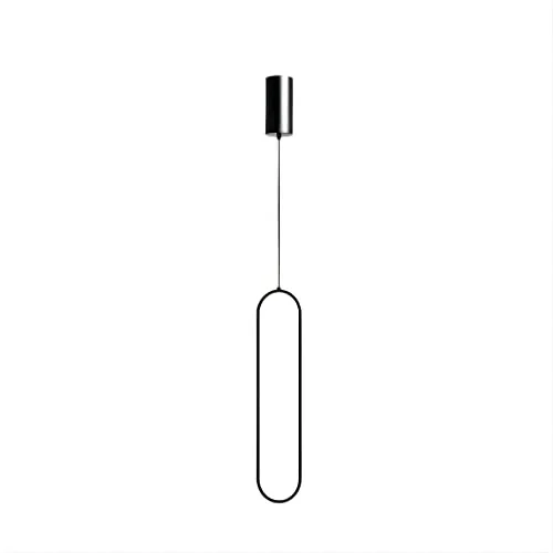 Black 2-Light Aluminum, Iron Pendant view 2