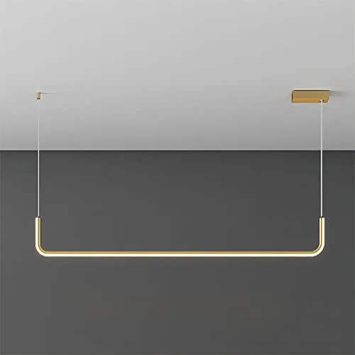 Gold 1-Light Metal Island view 2