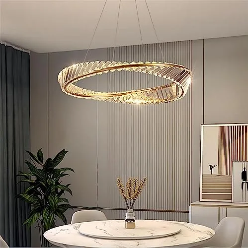 Gold Crystal Chandelier view 3