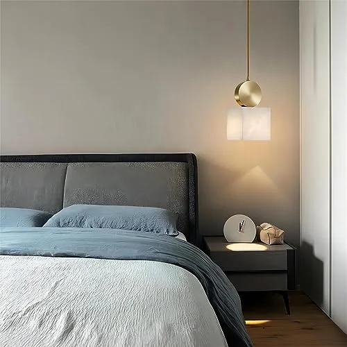 Square 1-Light Copper Pendant view 3