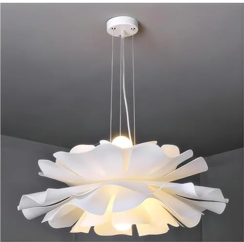 2-Light Acrylic Chandelier view 3