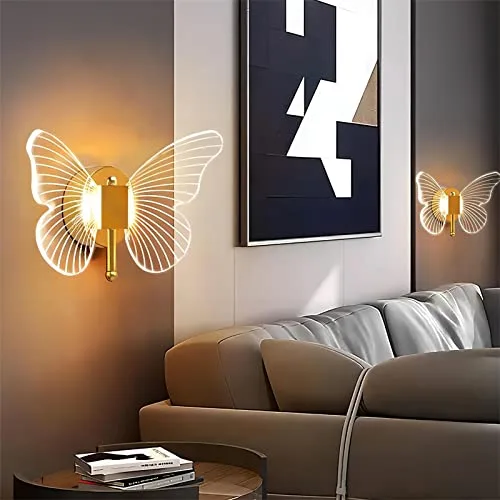 Gold 2-Light Acrylic Wall view 3