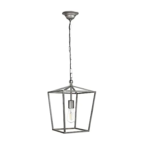 Chrome 1-Light Metal Pendant view 2