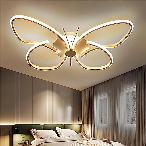 Gold 1-Light Aluminum, Silicone Ceiling view 2