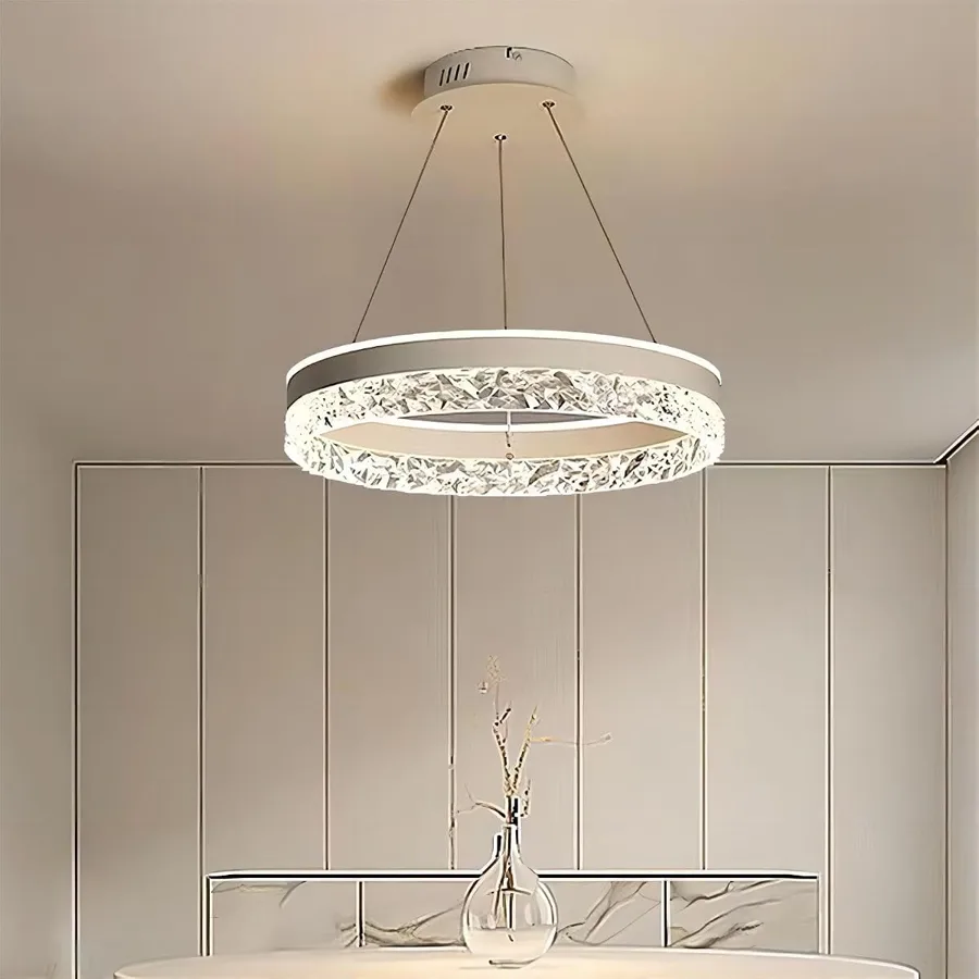 White 1-Light Ceiling view 1
