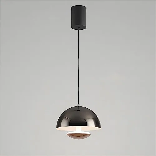 Black 1-Light Iron Pendant view 2