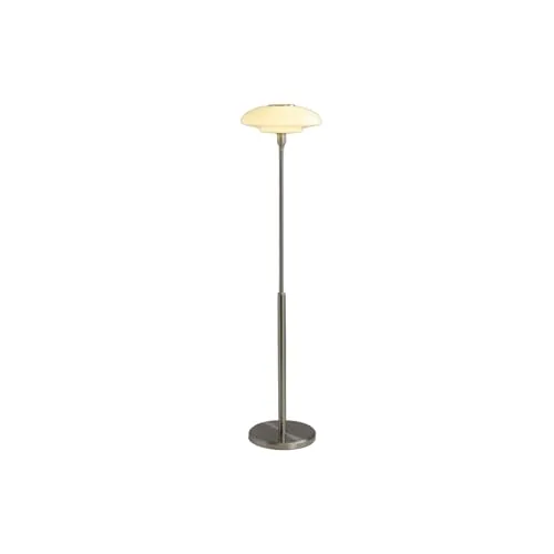 Chrome 1-Light Glass Floor Lamp view 2