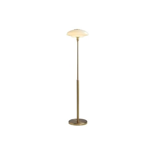 Gold 1-Light Glass Floor Lamp view 2