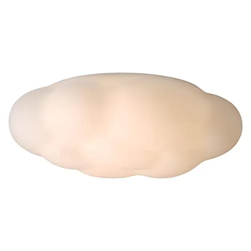 11.8 Inch Cloud Shape Ceiling Light, Modern Metal Flush view 2